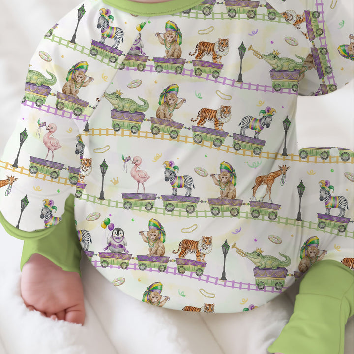 Mardi Gras Jungle Krewe Convertible Zippy