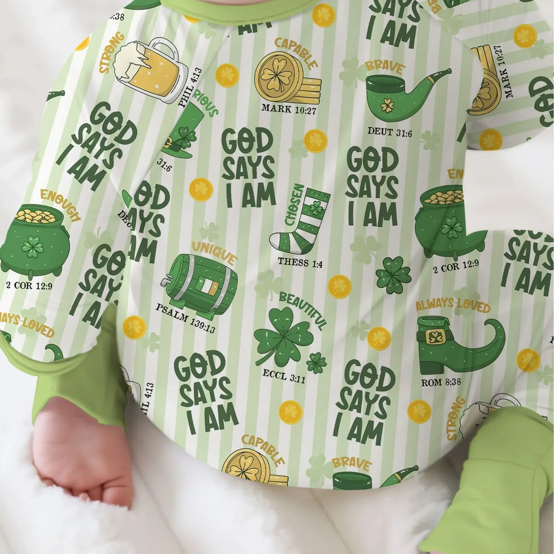 God Says I Am - Lucky & Loved Convertible Zippy