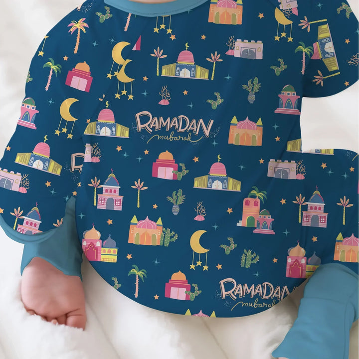 Gerippte Babykleidung mit individuellem Foto - Weich &amp; Skizzenhaft