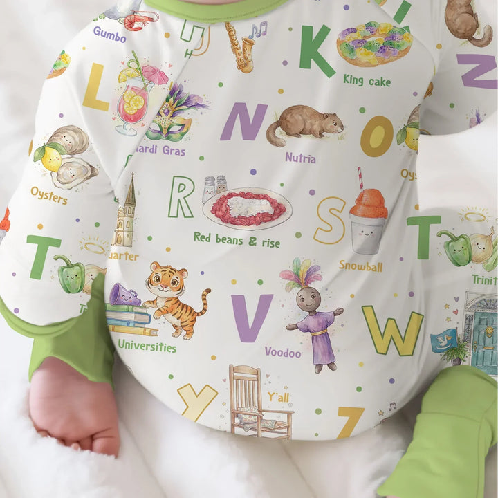 Alphabet of Lousiana Convertible Zippy