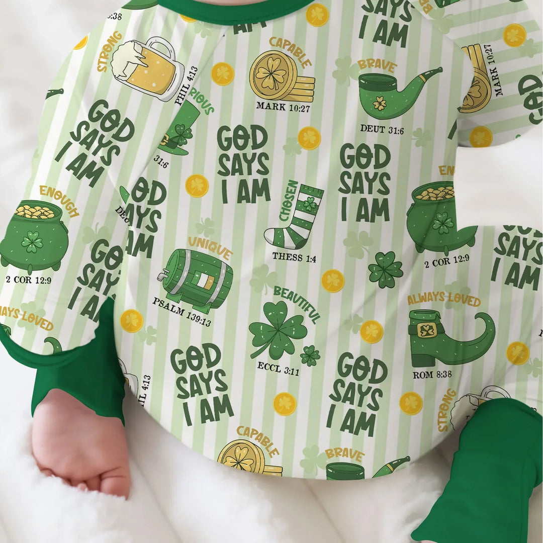 God Says I Am - Lucky & Loved Convertible Zippy