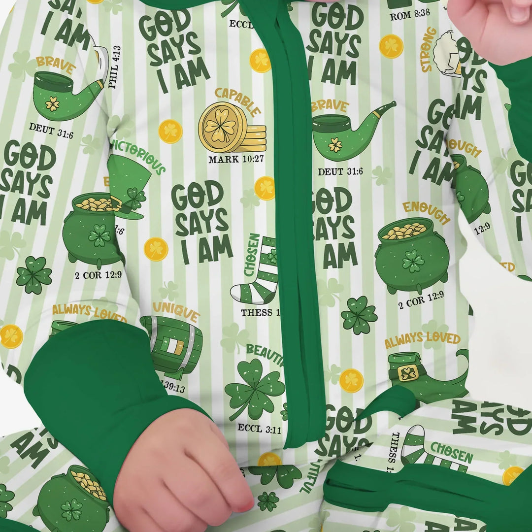 God Says I Am - Lucky & Loved Convertible Zippy