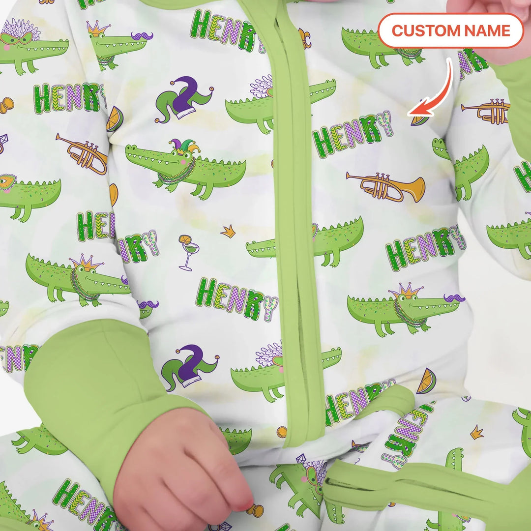 Alligator Mardi Gras Festival Convertible Zippy