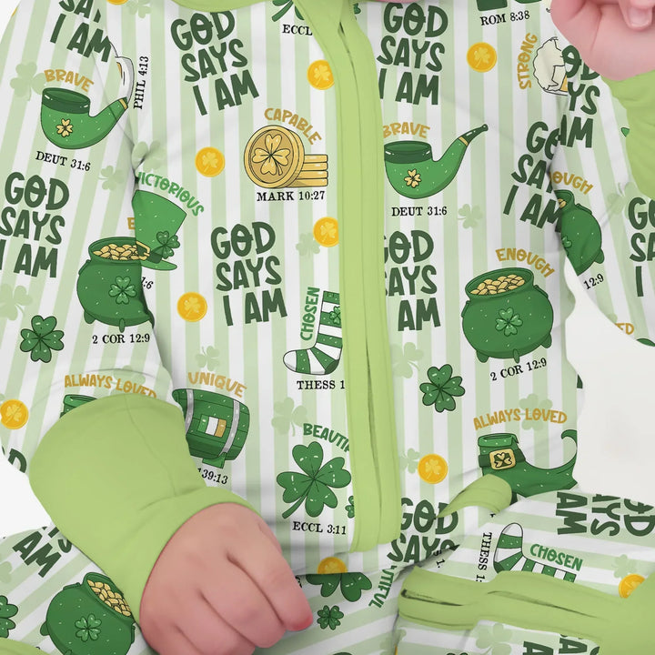 God Says I Am - Lucky & Loved Convertible Zippy