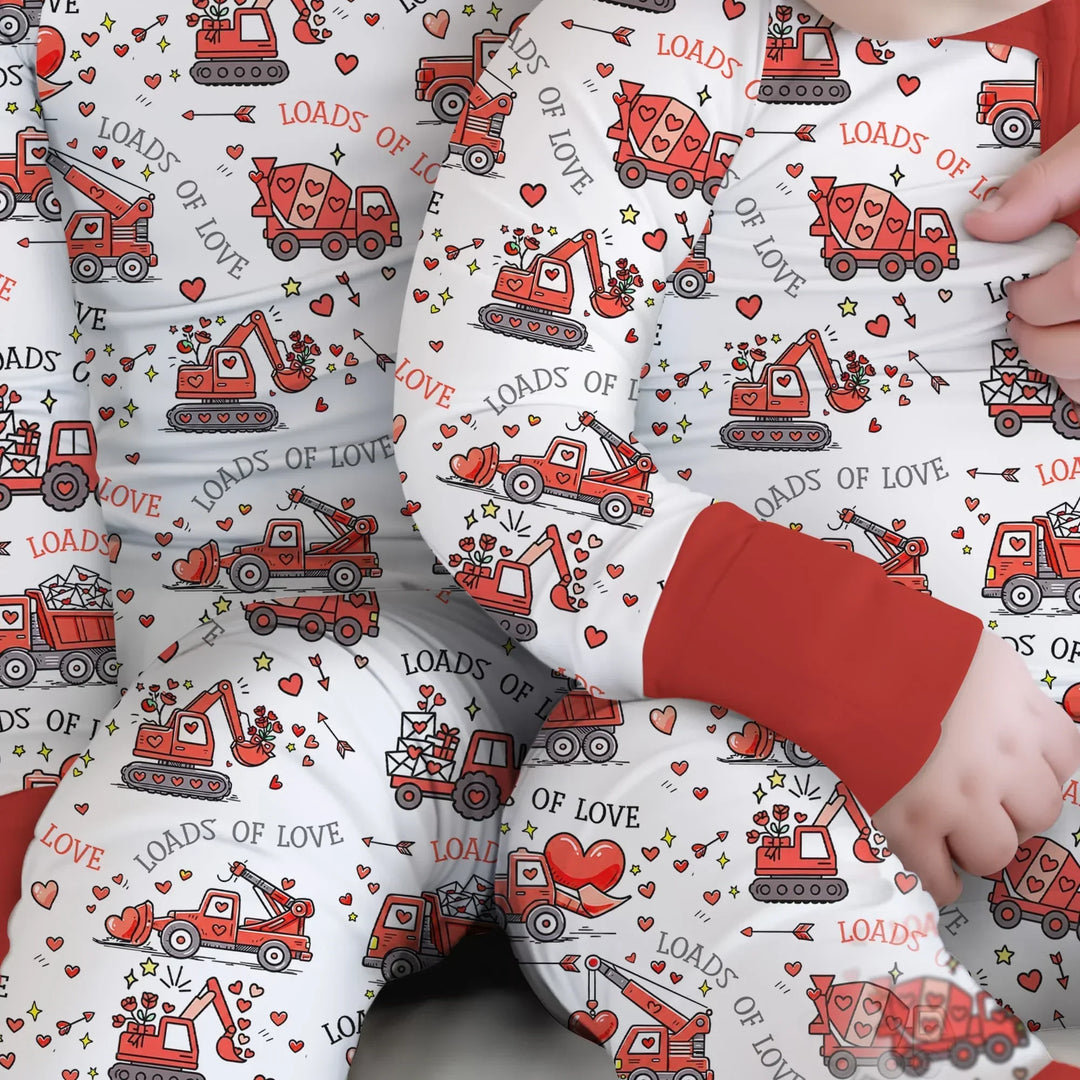 Construction Trucks Loads of Love Convertible Zippy