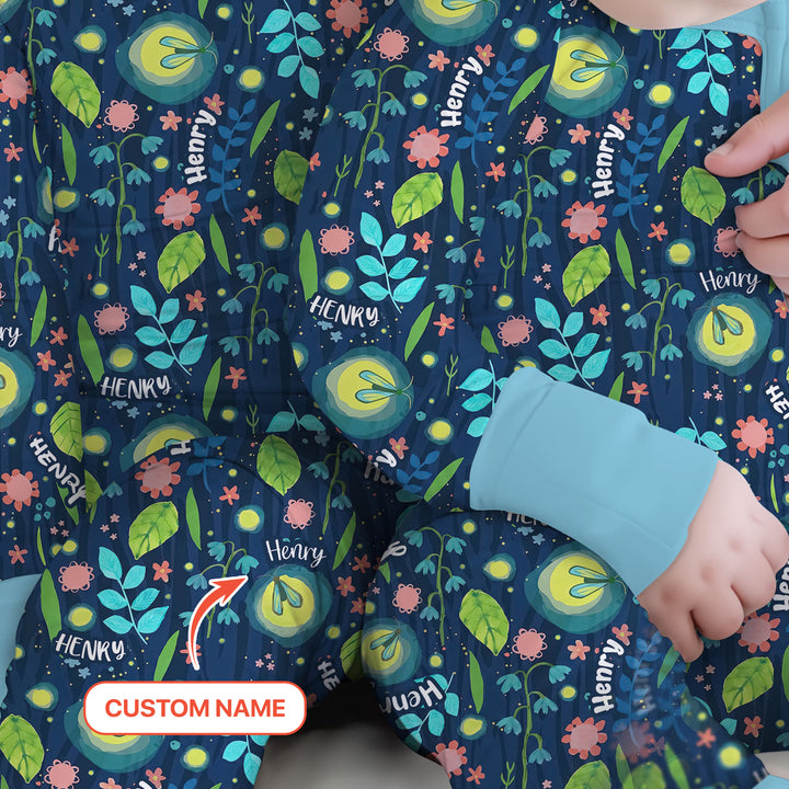 Nighttime Bugs Custom Name Convertible Zippy