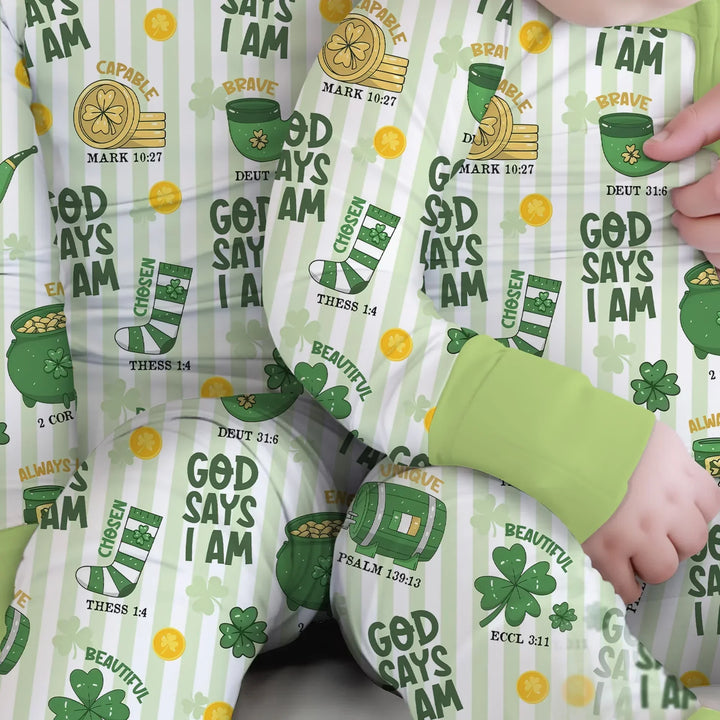 God Says I Am - Lucky & Loved Convertible Zippy