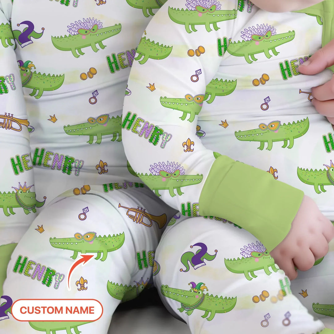 Alligator Mardi Gras Festival Convertible Zippy