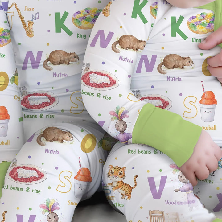 Alphabet of Lousiana Convertible Zippy