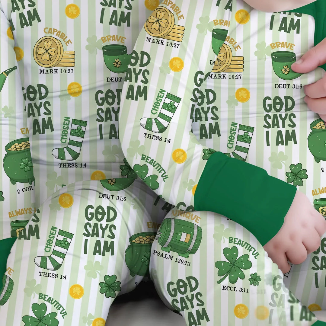 God Says I Am - Lucky & Loved Convertible Zippy