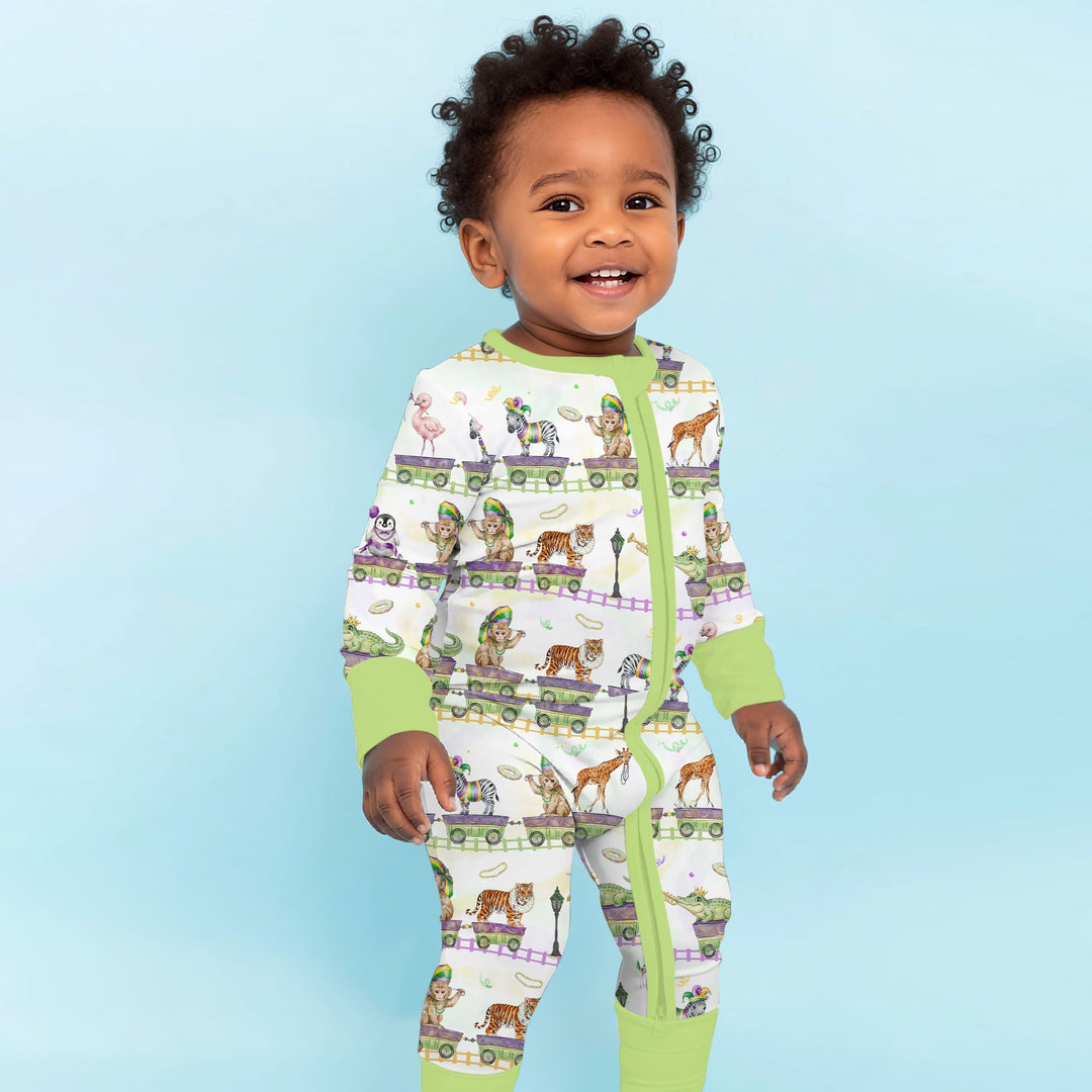 Mardi Gras Jungle Krewe Convertible Zippy