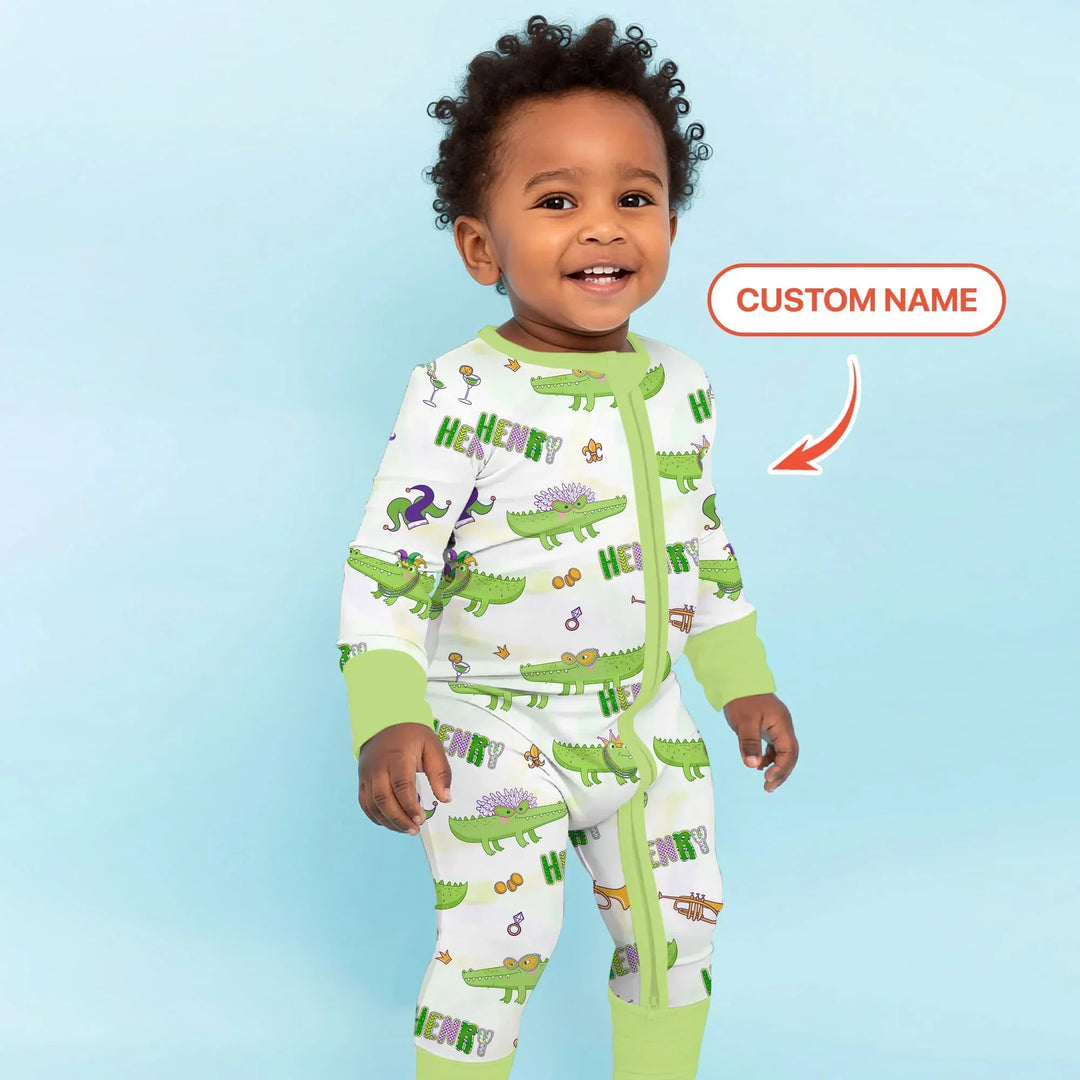 Alligator Mardi Gras Festival Convertible Zippy