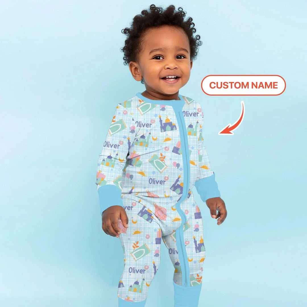 Gerippte Babykleidung mit individuellem Foto - Weich &amp; Skizzenhaft