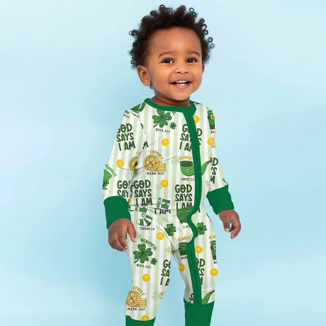 God Says I Am - Lucky & Loved Convertible Zippy