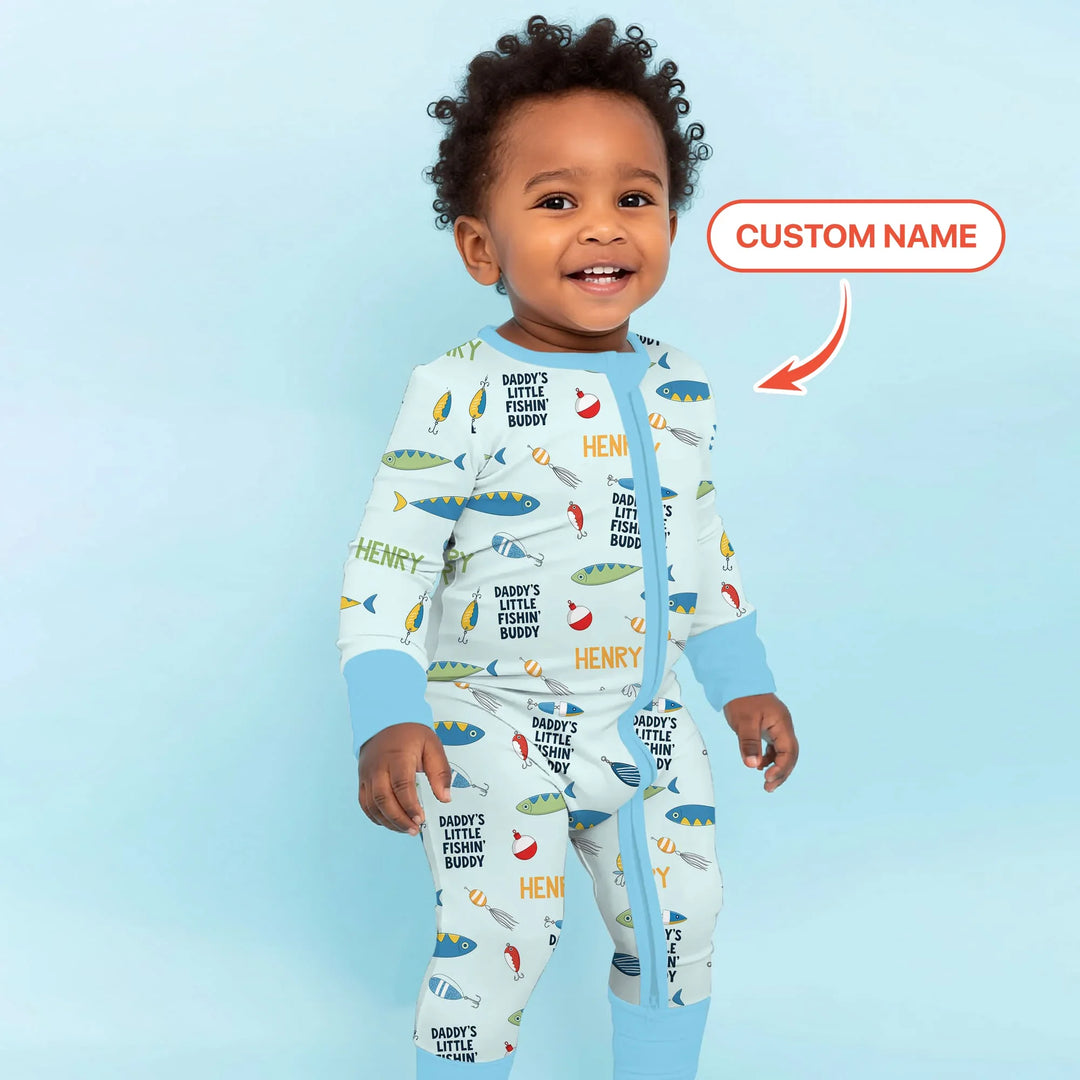 Fishing Squad Family Matching Convertible Zippy