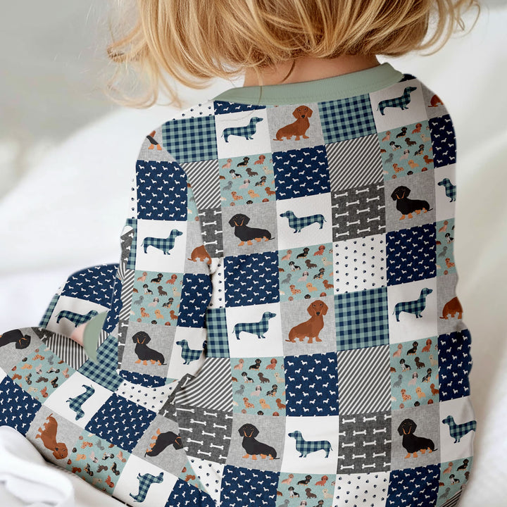 Playful Dachshund Delight Convertible Zippy