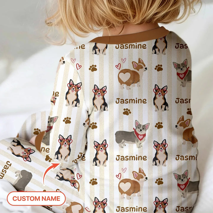 Gerippte Babykleidung mit individuellem Foto - Weich &amp; Skizzenhaft