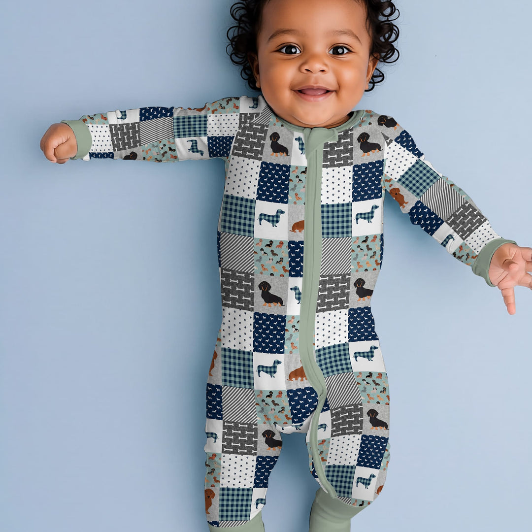 Playful Dachshund Delight Convertible Zippy