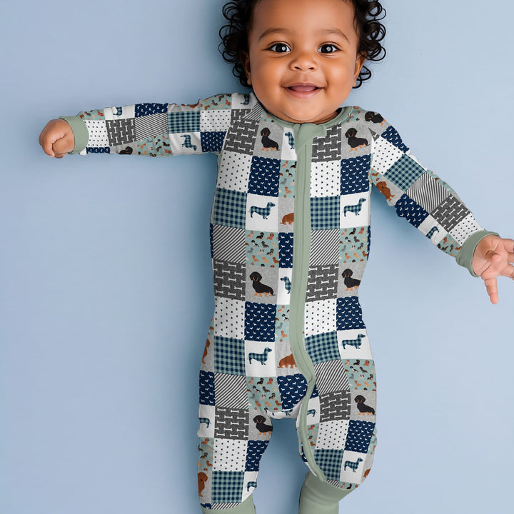 Playful Dachshund Delight Convertible Zippy