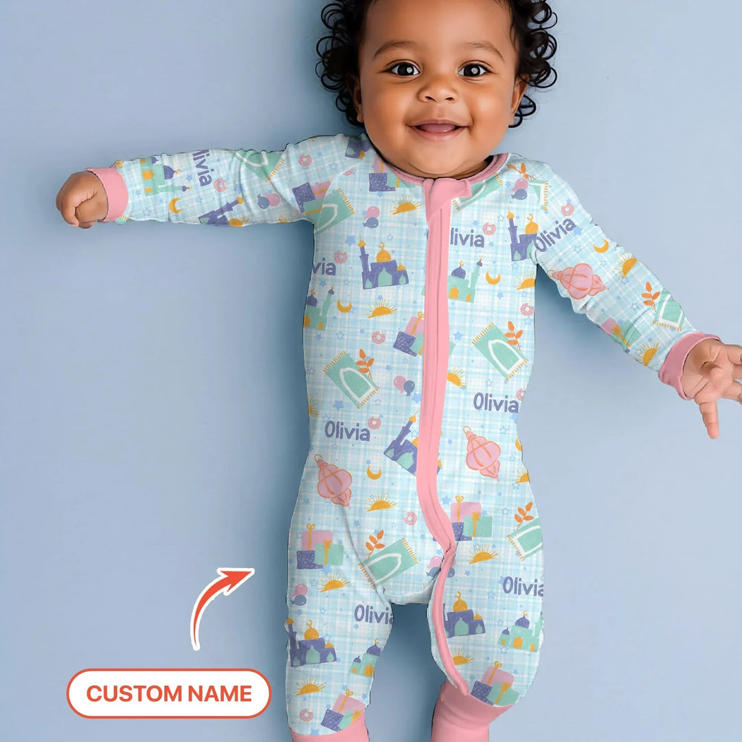 Gerippte Babykleidung mit individuellem Foto - Weich &amp; Skizzenhaft