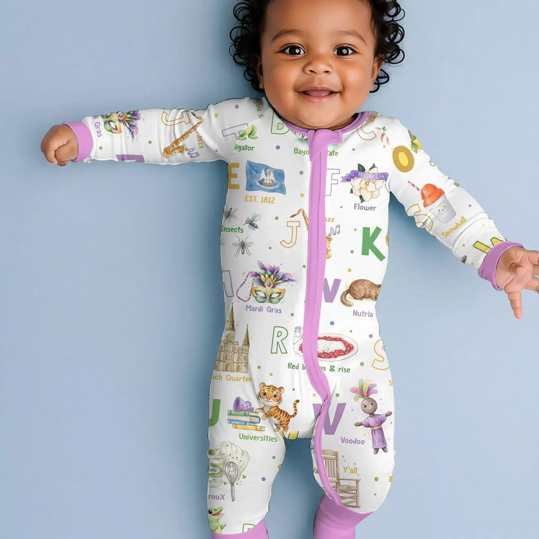 Alphabet of Lousiana Convertible Zippy