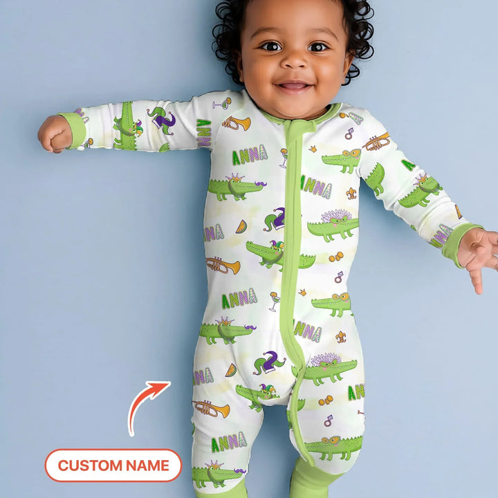 Alligator Mardi Gras Festival Convertible Zippy