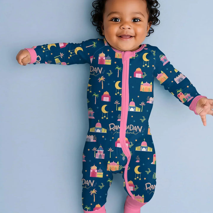 Gerippte Babykleidung mit individuellem Foto - Weich &amp; Skizzenhaft