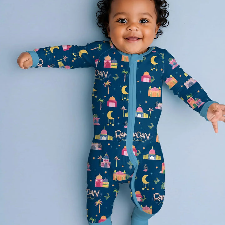 Gerippte Babykleidung mit individuellem Foto - Weich &amp; Skizzenhaft