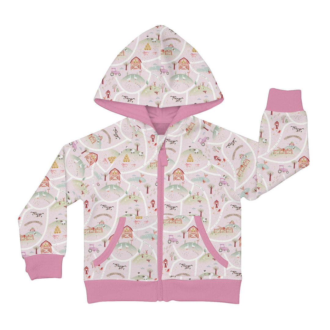 Farm Meadow Zip Hoodie