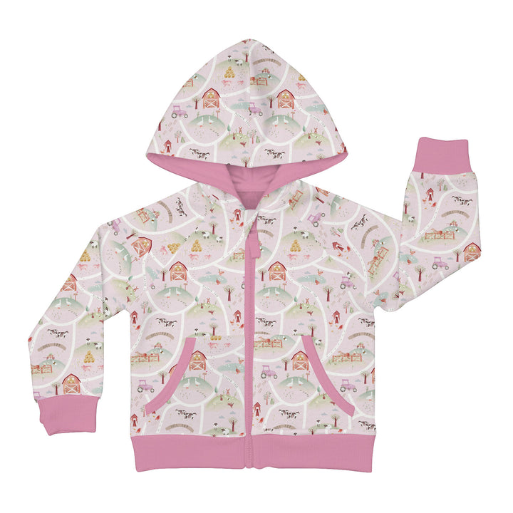 Farm Meadow Zip Hoodie