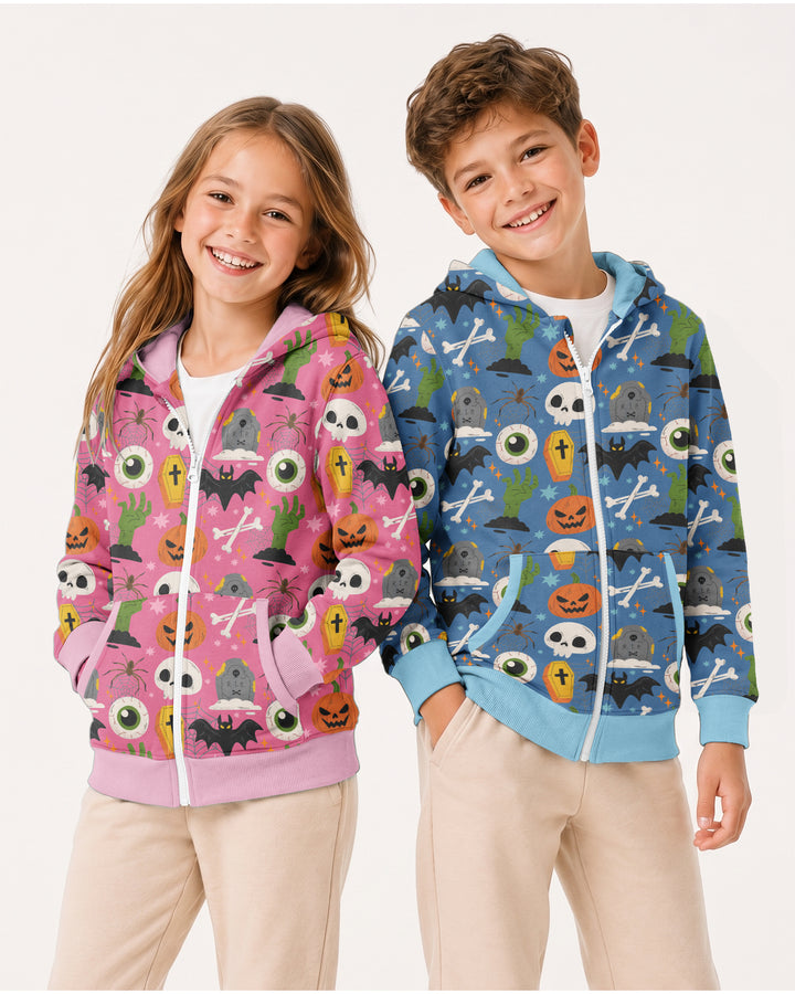 Little Monsters Bamboo Zip Hoodie