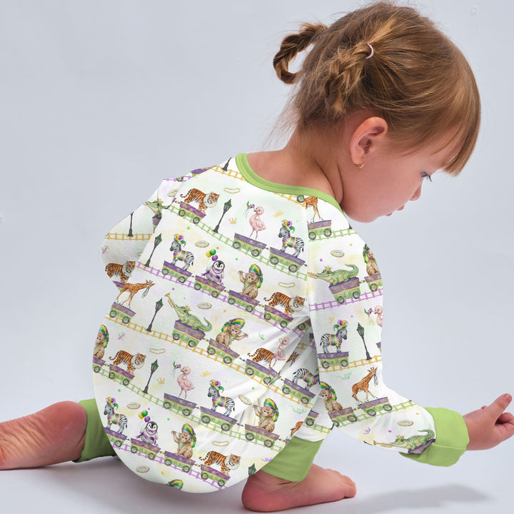 Mardi Gras Jungle Krewe Convertible Zippy