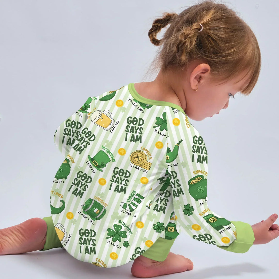 God Says I Am - Lucky & Loved Convertible Zippy