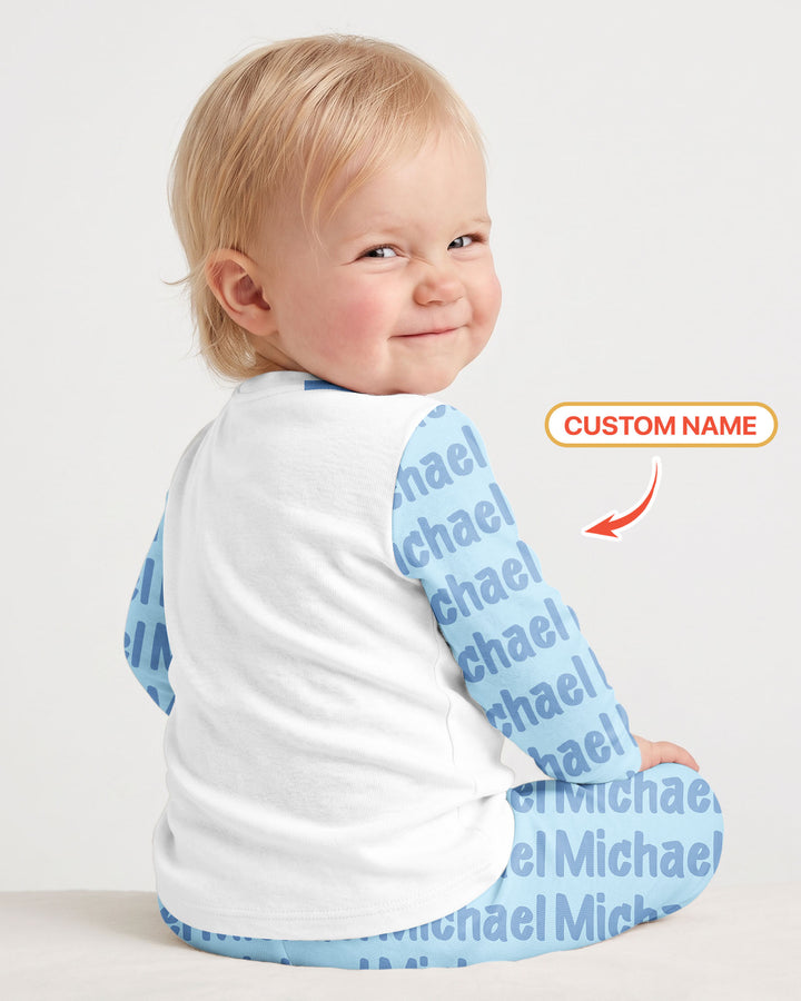 When Baby Turn New Age Two Piece Long Sleeve Pajama Set Bamboo Two Piece Long Sleeve Pajama Set