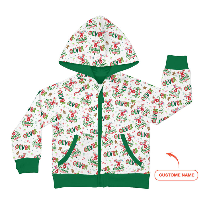 Custom Name "Whimsical Little Things"  Zip Hoodie