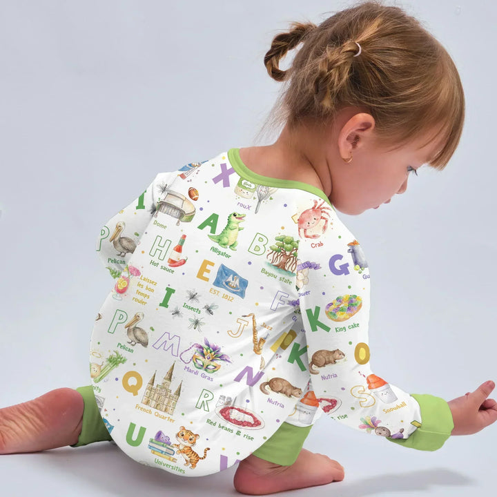 Alphabet of Lousiana Convertible Zippy