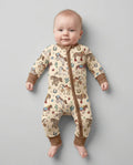 Gerippte Babykleidung mit individuellem Foto - Weich &amp; Skizzenhaft