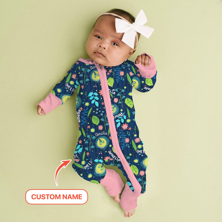 Nighttime Bugs Custom Name Convertible Zippy