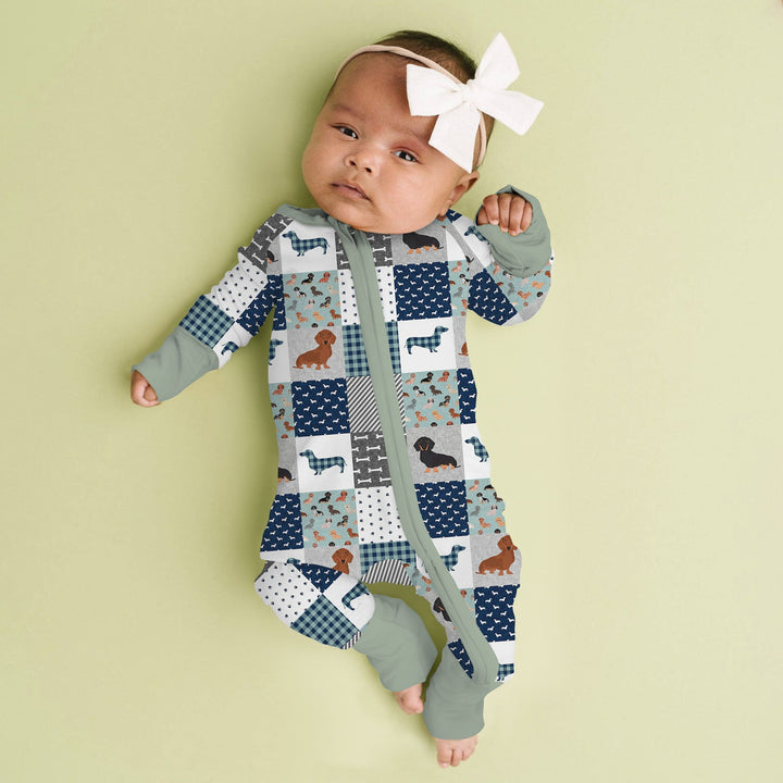 Playful Dachshund Delight Convertible Zippy