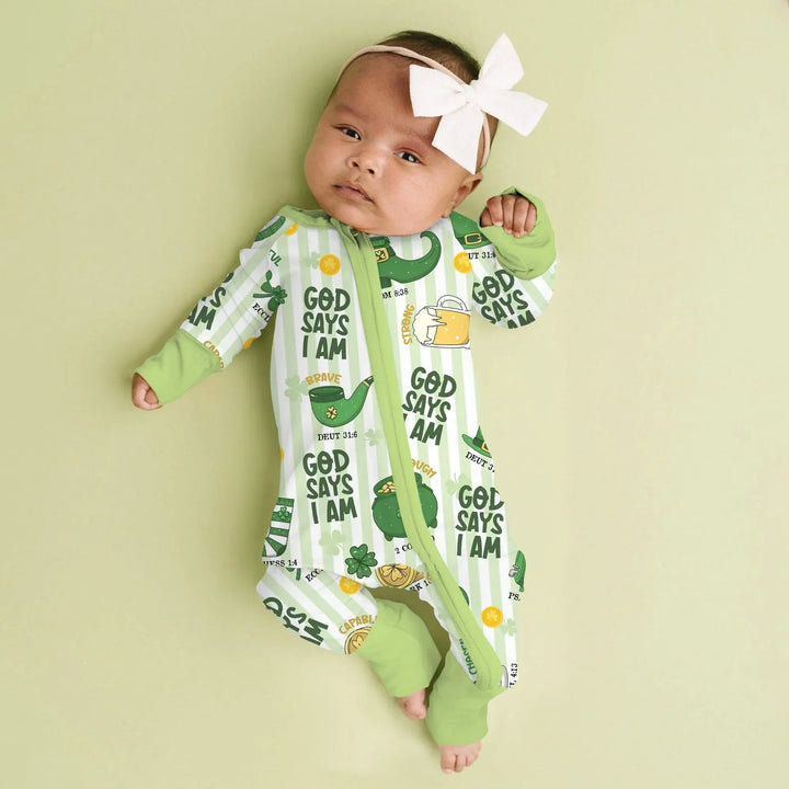 God Says I Am - Lucky & Loved Convertible Zippy