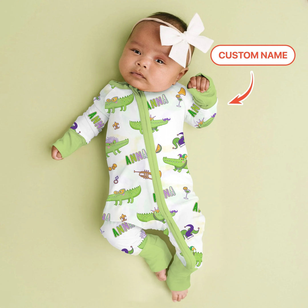 Alligator Mardi Gras Festival Convertible Zippy