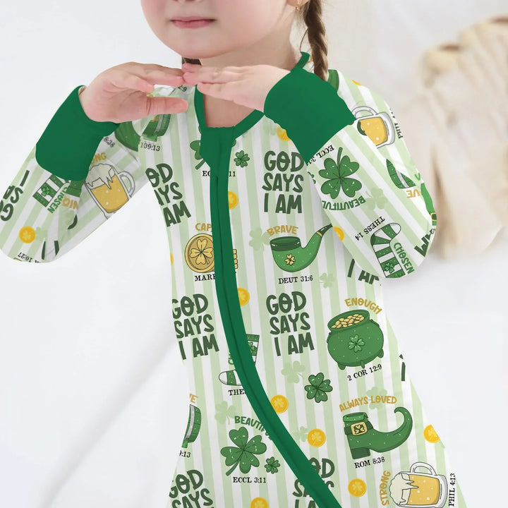 God Says I Am - Lucky & Loved Convertible Zippy