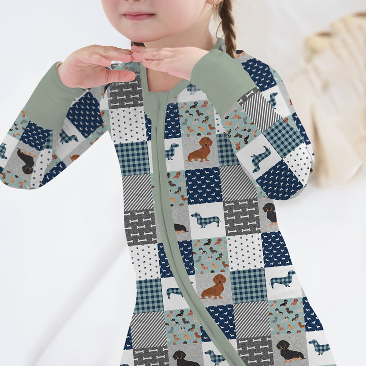 Playful Dachshund Delight Convertible Zippy