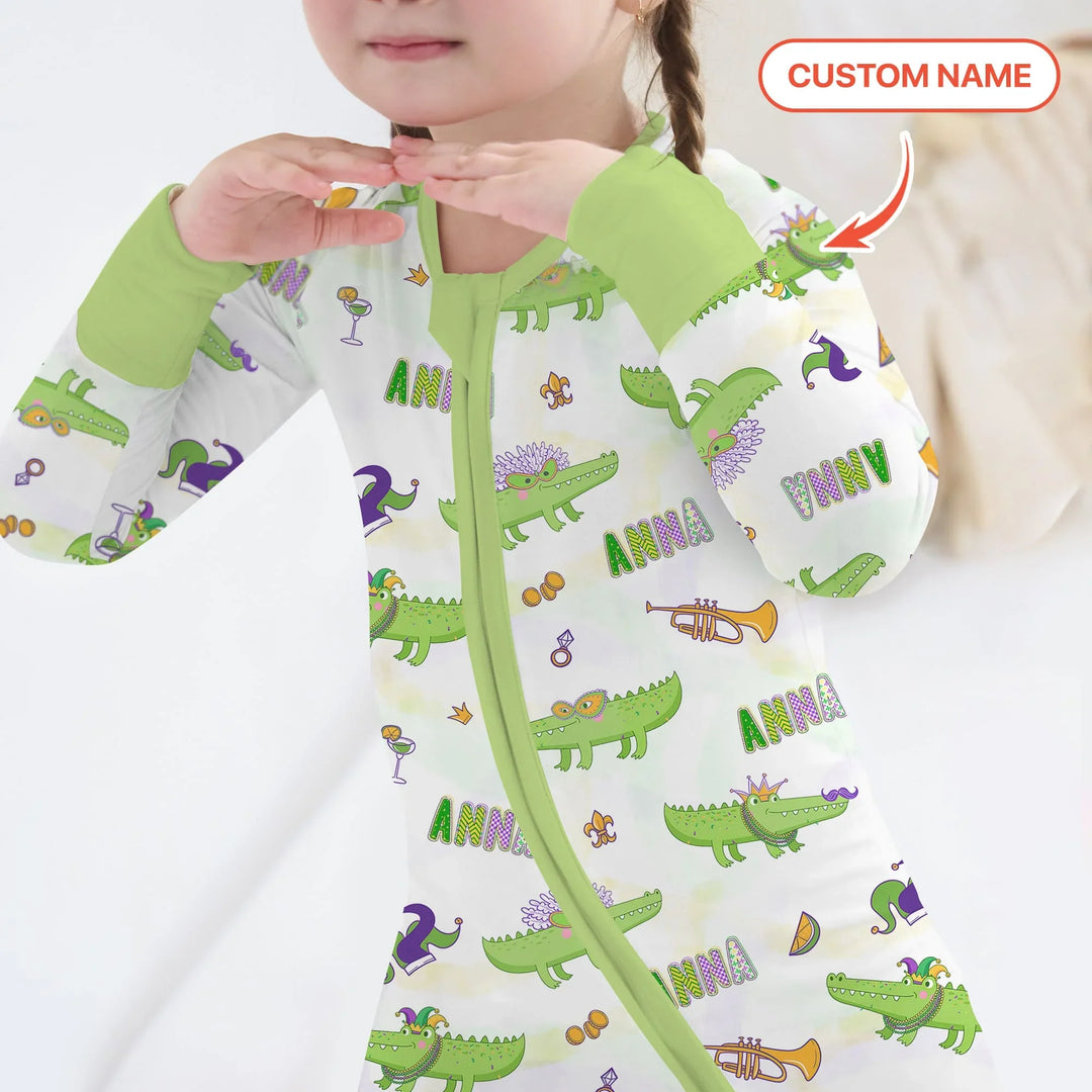 Alligator Mardi Gras Festival Convertible Zippy