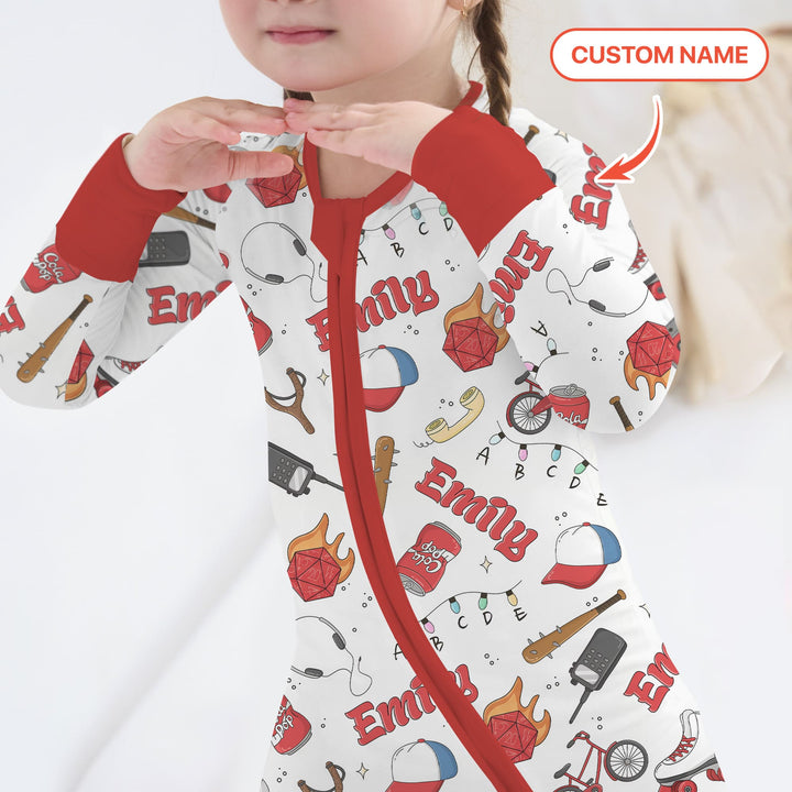 Custom Name Kids Adventure Convertible Zippy
