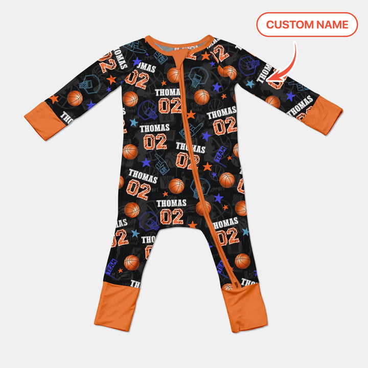 Custom Name Basketball Time Convertible Zippy