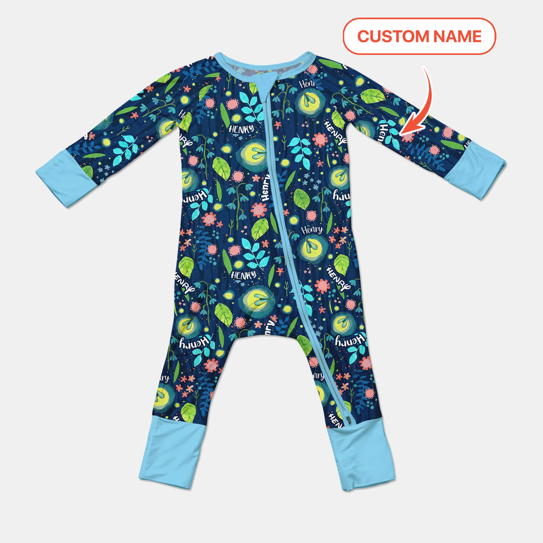 Nighttime Bugs Custom Name Convertible Zippy