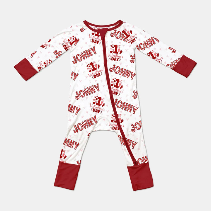 Custom Name My 1st Valentine's Day Convertible Zippy