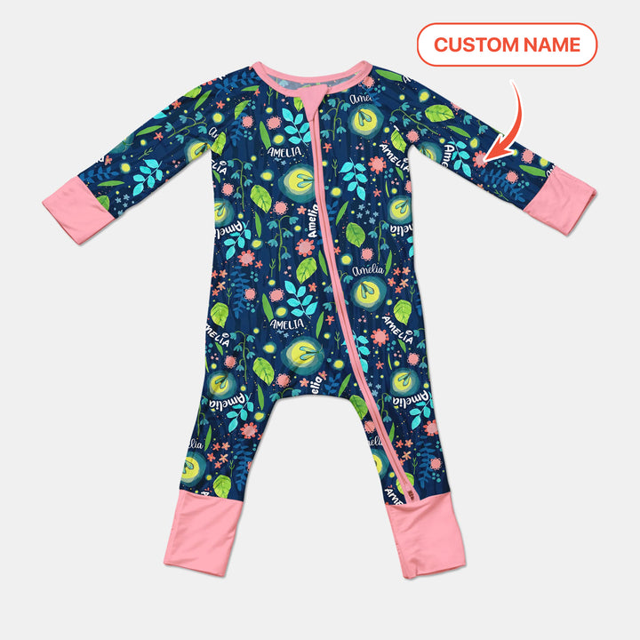 Nighttime Bugs Custom Name Convertible Zippy