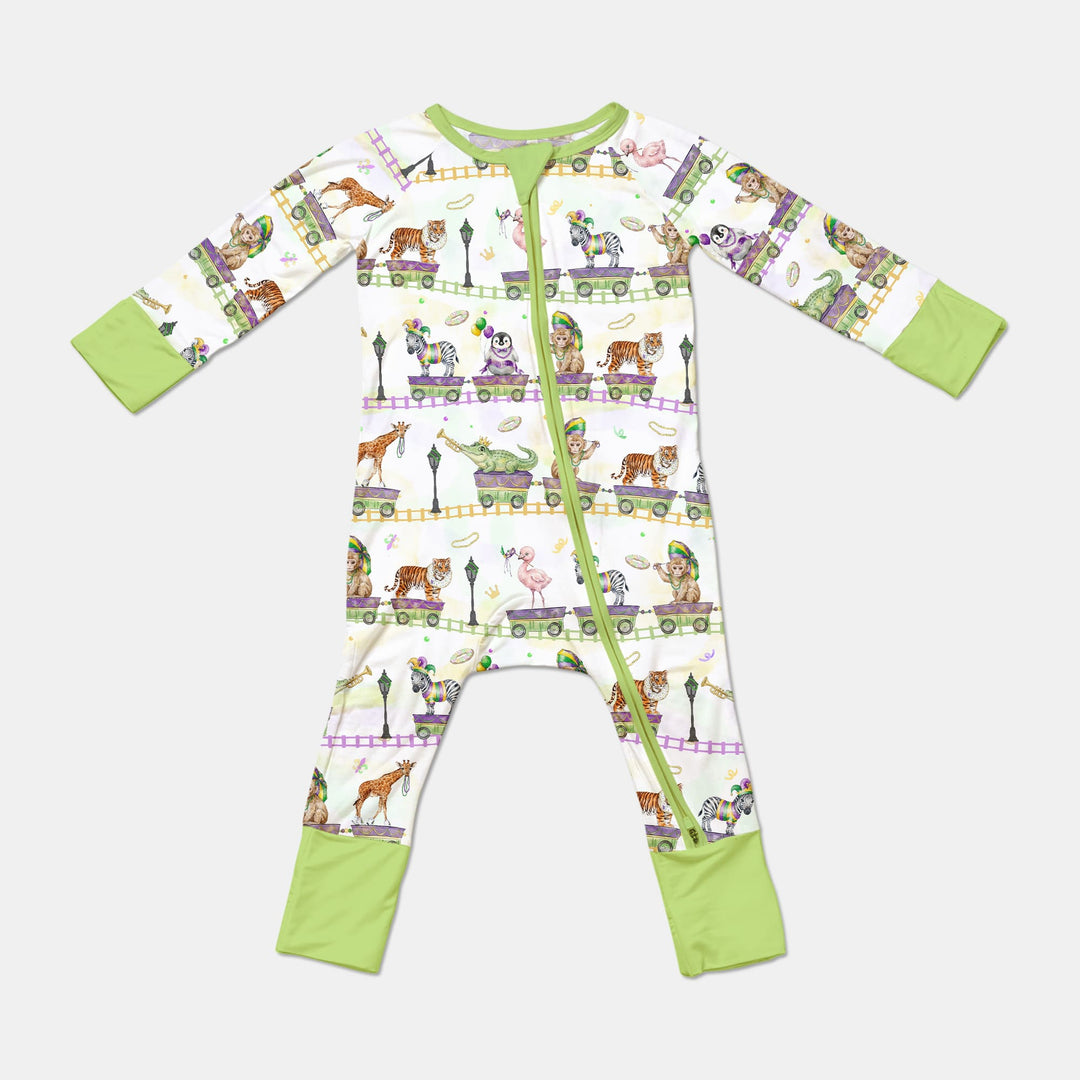 Mardi Gras Jungle Krewe Convertible Zippy